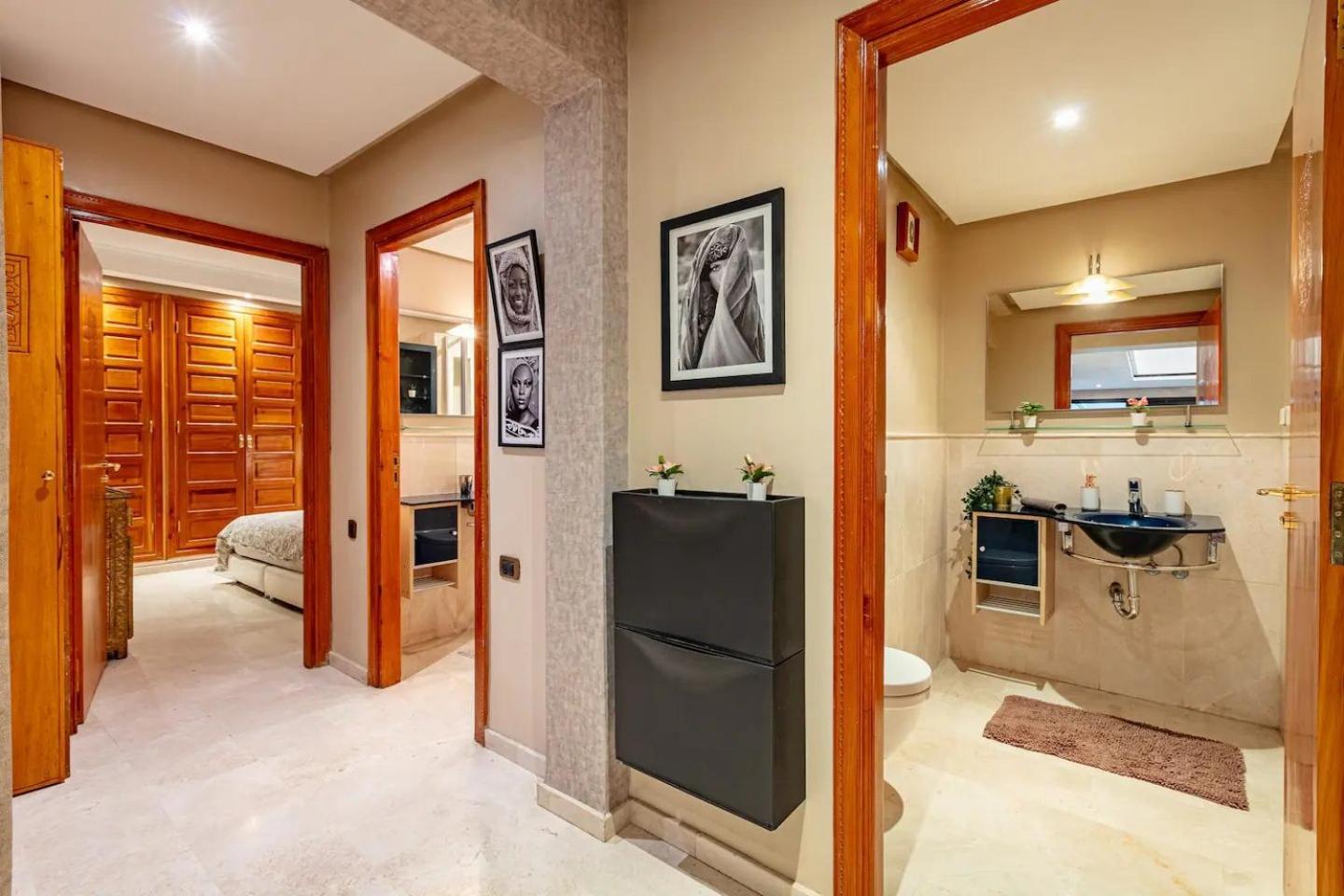 Exclusive Luxury Apartement In Central Gueliz Marrakesh Exteriör bild