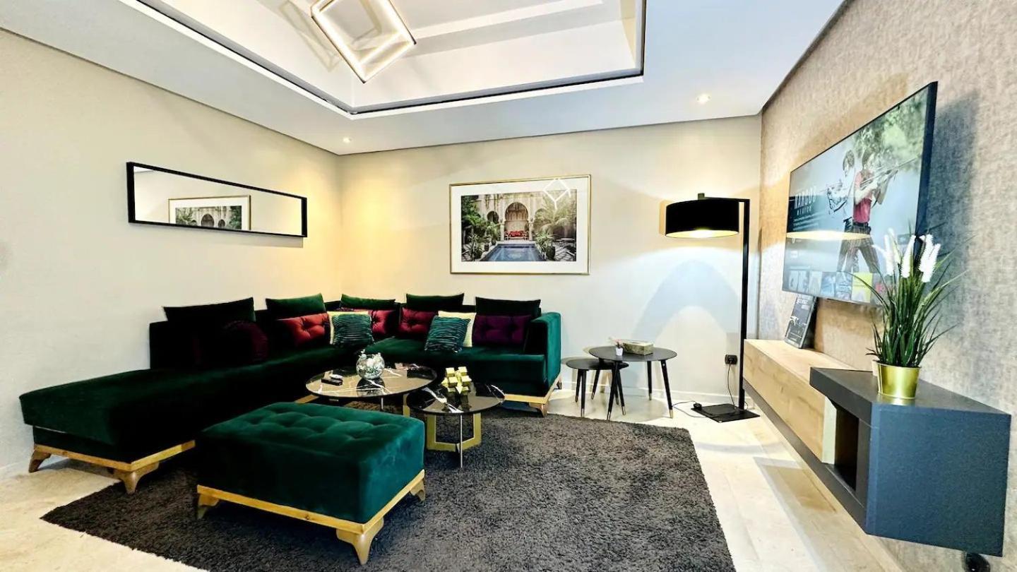 Exclusive Luxury Apartement In Central Gueliz Marrakesh Exteriör bild